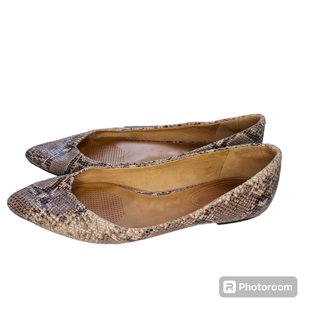 Corso Como Womens Gray Python Embossed Snake Prin… - image 3